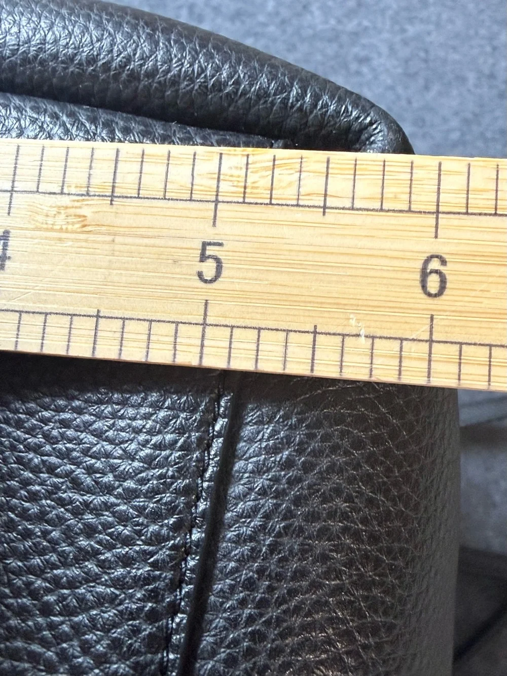 Coach City Tote Black Pebbled‎ Leather Tote Bag Missing Front Logo Lettering